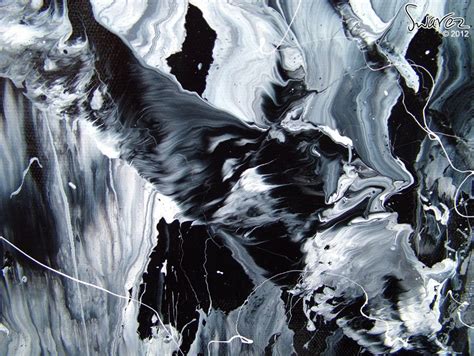 black white painting abstract|black and white abstract artwork.